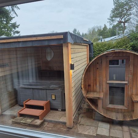 Luxe Boshuisje Met Prive Wellness & Jacuzzi Op De Veluwe Ermelo Zewnętrze zdjęcie