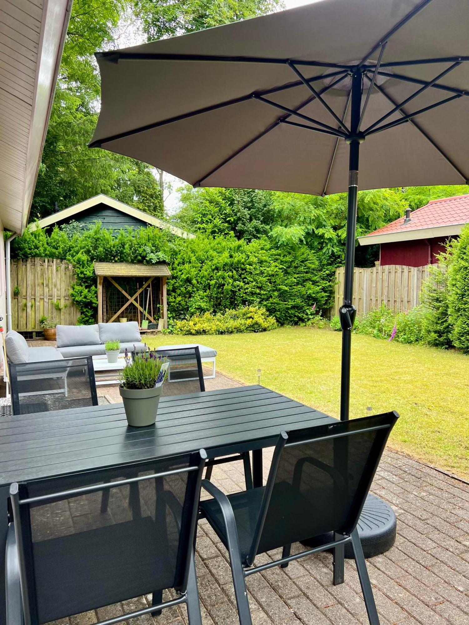 Luxe Boshuisje Met Prive Wellness & Jacuzzi Op De Veluwe Ermelo Zewnętrze zdjęcie