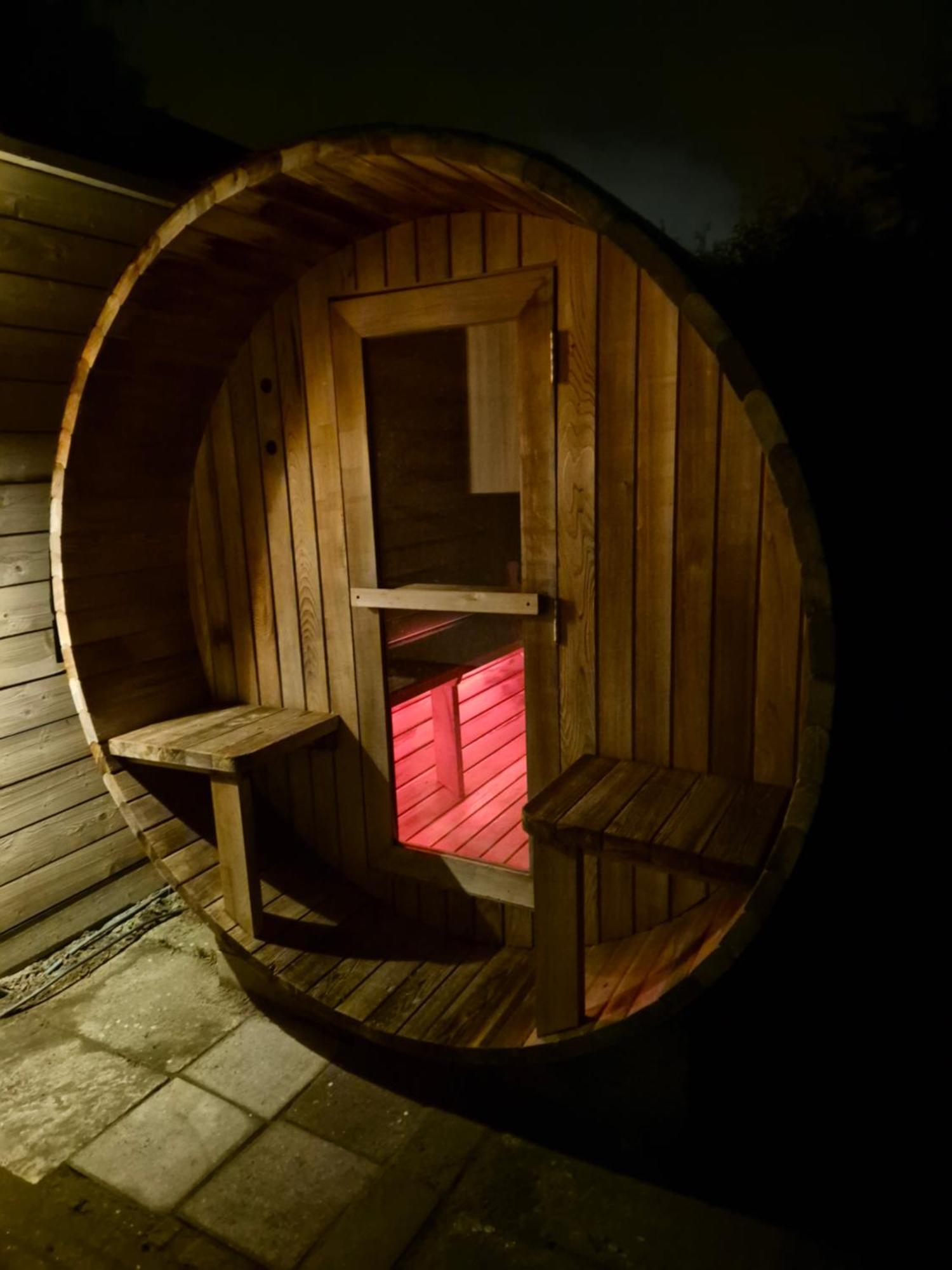 Luxe Boshuisje Met Prive Wellness & Jacuzzi Op De Veluwe Ermelo Zewnętrze zdjęcie