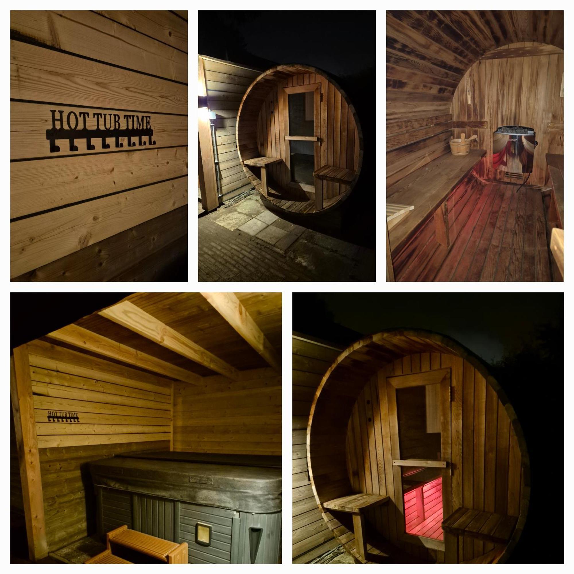 Luxe Boshuisje Met Prive Wellness & Jacuzzi Op De Veluwe Ermelo Zewnętrze zdjęcie